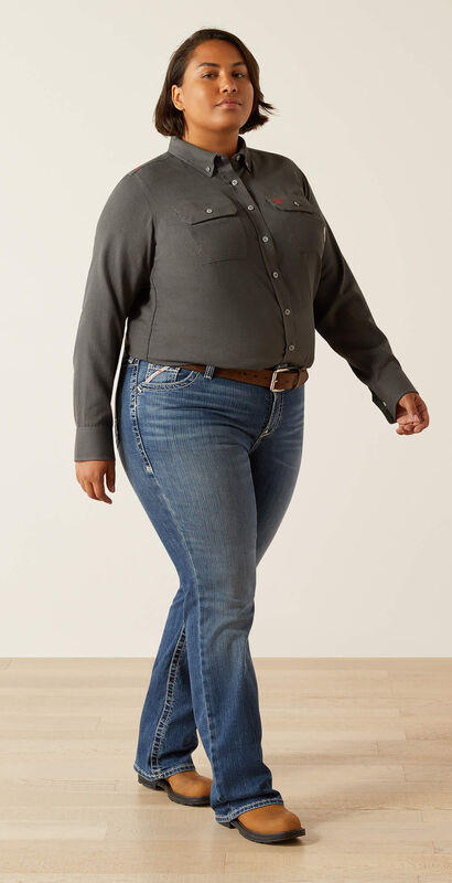 FR Air Inherent Work Shirt Full Plus